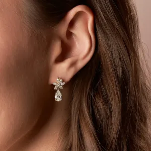 Unique dangle lab-grown diamond earrings MARISSA