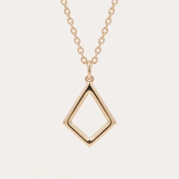 Gold kite necklace CLAUDIA Image
